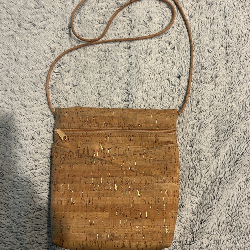 Elegant Tan Crossbody Bag